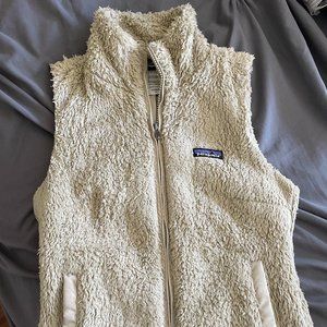 Patagonia XS Los Gatos Fluffy Vest - Khaki
